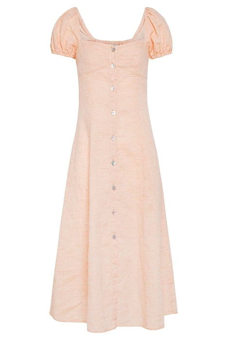 LINEN TWEED BUSTIER DRESS PETALO 1