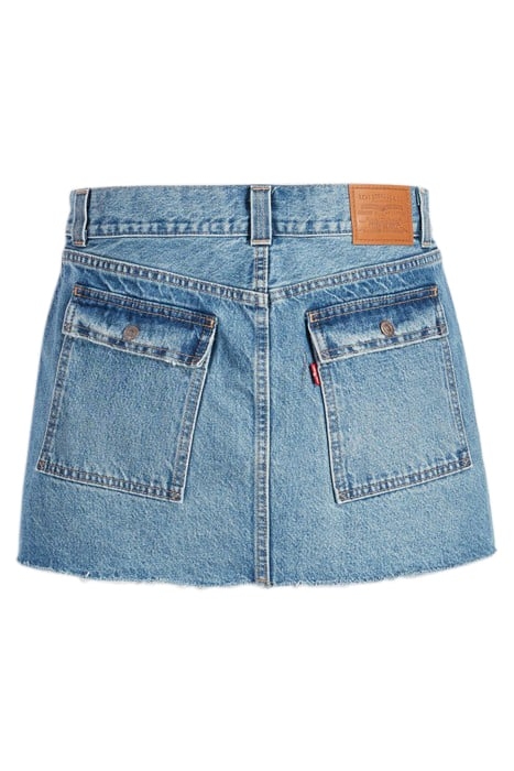 ICON DENIM SKIRT BLUE 4