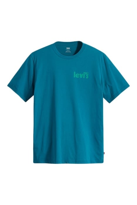 SS PRINTED T-SHIRT BLUE 3