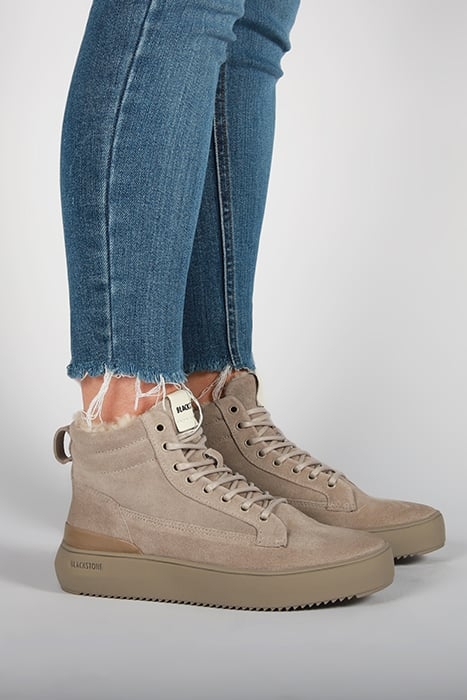 BLACKSTONE - SOLEY - YL65 WEATHERED TEAK - SNEAKER (HIGH) 2