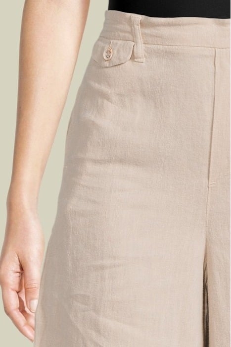 MANDY 6649 LINEN COLOUR CREAM TAN 4