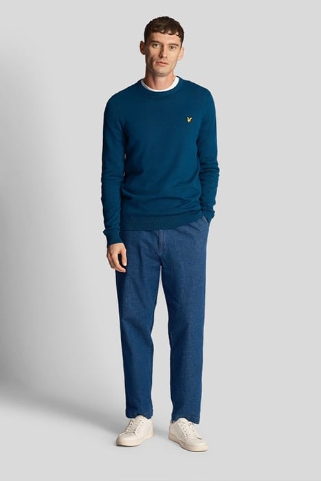 COTTON CREW NECK JUMPER APRES NAVY 3