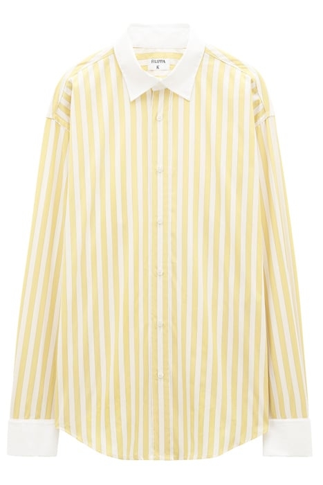 STRIPED TUXEDO SHIRT SUNNY/WHIT 1