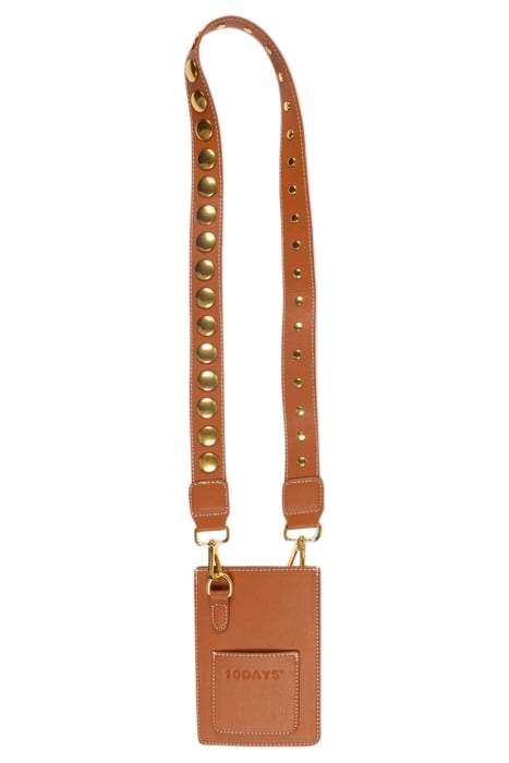 PHONE BAG SADDLE BROWN 1