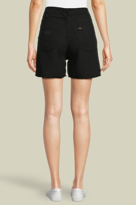 MAYA SHORT 6649 LINEN COLOUR BLACK 2