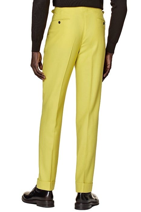 YELLOW TAILORED FIT HAVANA SUIT YELLOW 5