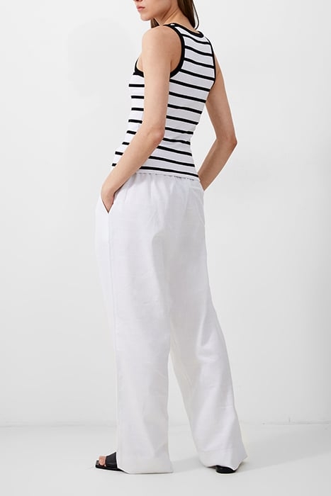 RASSIA STRIPE RACER WHITE 2