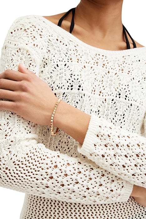 KAY STUD BRACELET WARM BRASS 2