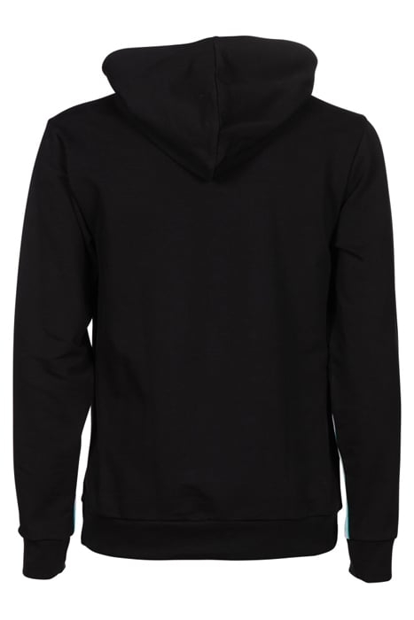 ARENA ICONS HOODED SWEAT SOLID LOGO BLACK-WHITE-BLUE DIAMOND 7