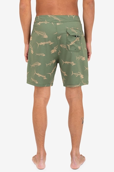 PHANTOM-ECO CLASSIC 18" BOARDSHORT CHAR FERN 2