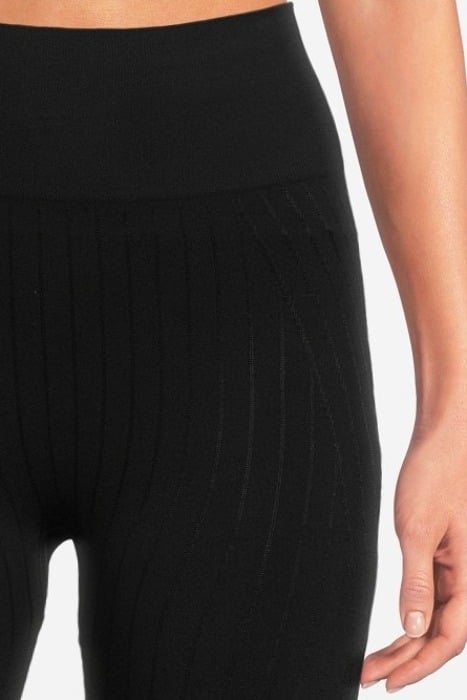 STRIPED SEAMLESS LEGGING BLACK 4