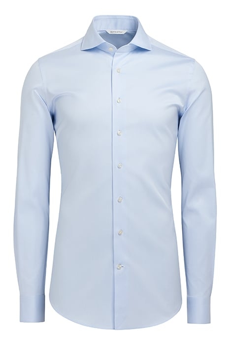 LIGHT BLUE TWILL SLIM FIT SHIRT 3