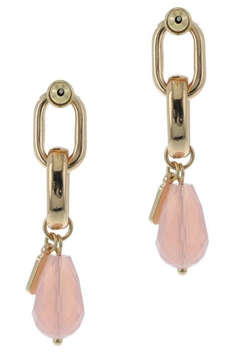 PINK BEADS EARRINGS PINK 2