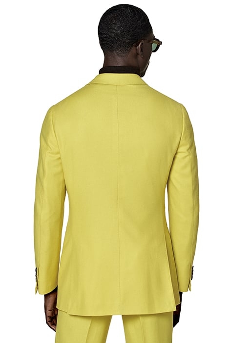YELLOW TAILORED FIT HAVANA SUIT YELLOW 3