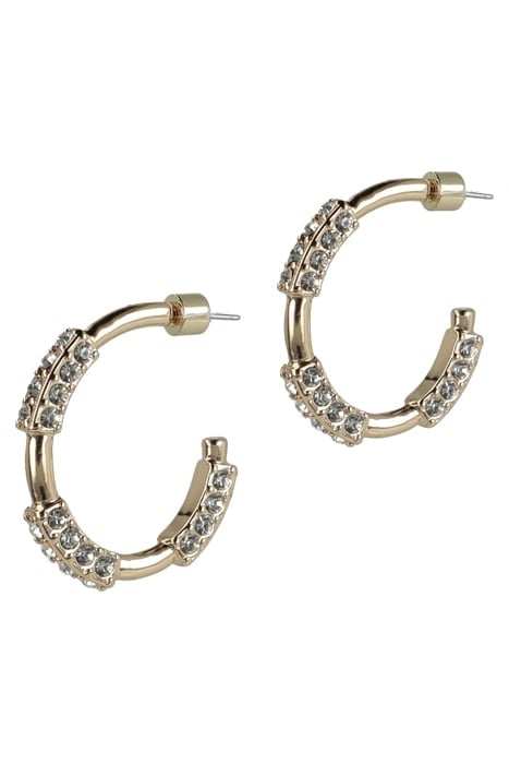 SPARKELING HOOPS GOLD 4