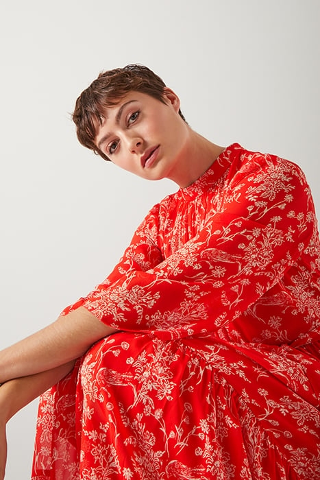 OLIVIA MAXI MAXI DRESS RED 2