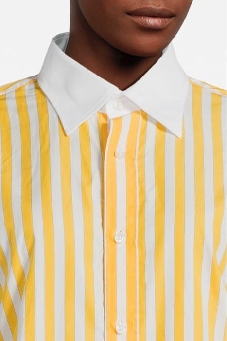 STRIPED TUXEDO SHIRT SUNNY/WHIT 4