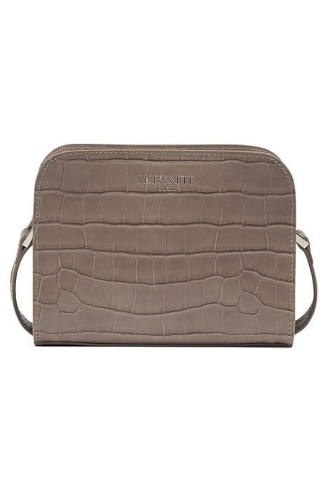 SH MARIE CROC EFFECT TAUPE 1