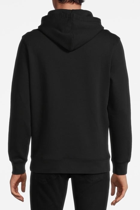 RIPPLE LOGO HOODIE JET BLACK 2