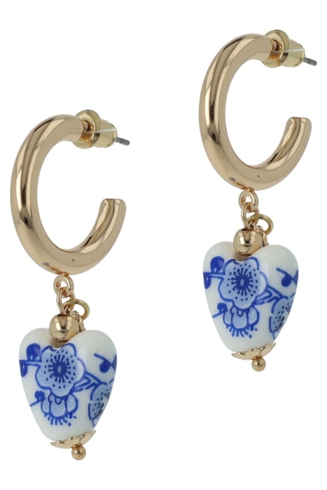 DELFT BLUE EARRINGS WHITE AND BLUE 1