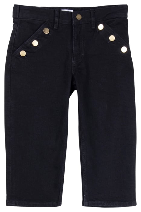 DENIM CAPRI PANTS NIGHT BLAC 1