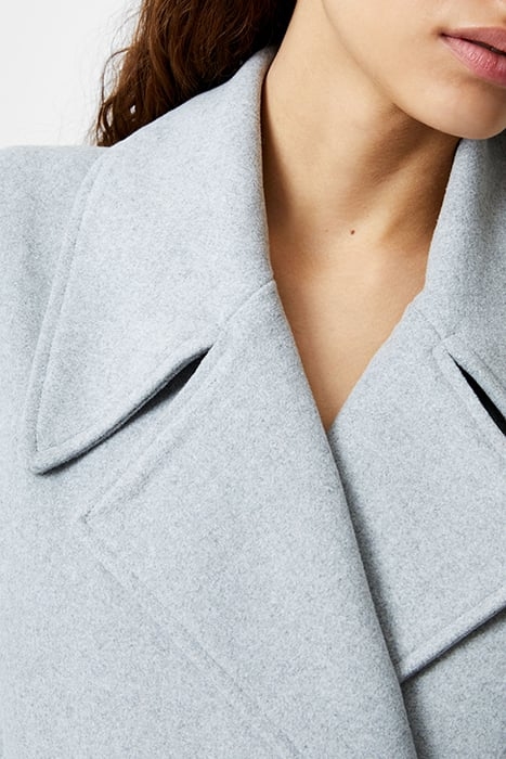 WRAP BELTED L W LIGHT GREY 4