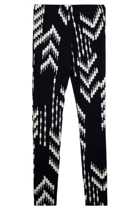 BASIC LEGGINGS PRINT BLACK WITH OFFBEAT PRINT 2
