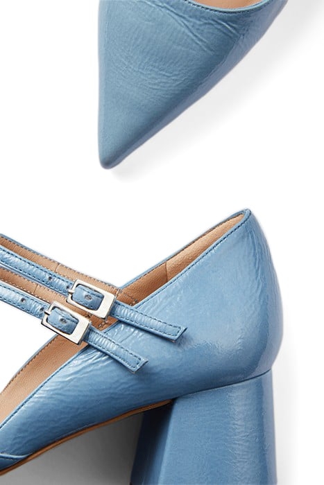 SAVANNAH POINTED PUMP BLUE 4