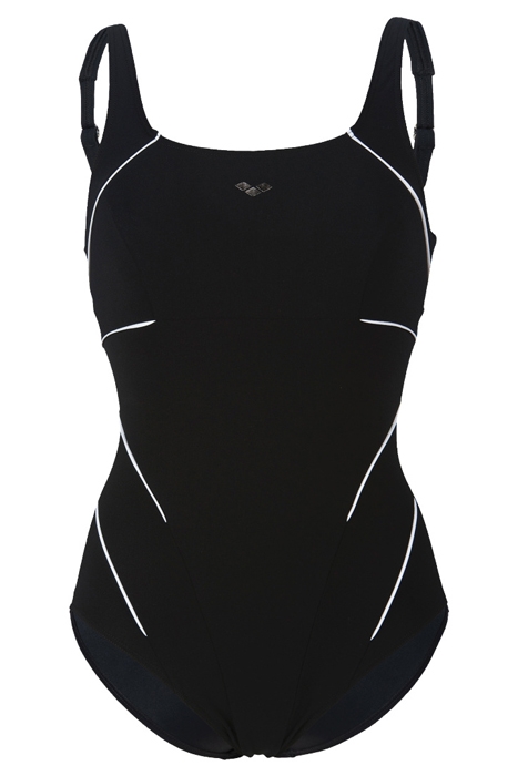 W JEWEL ONE PIECE BLACK-WHITE 4