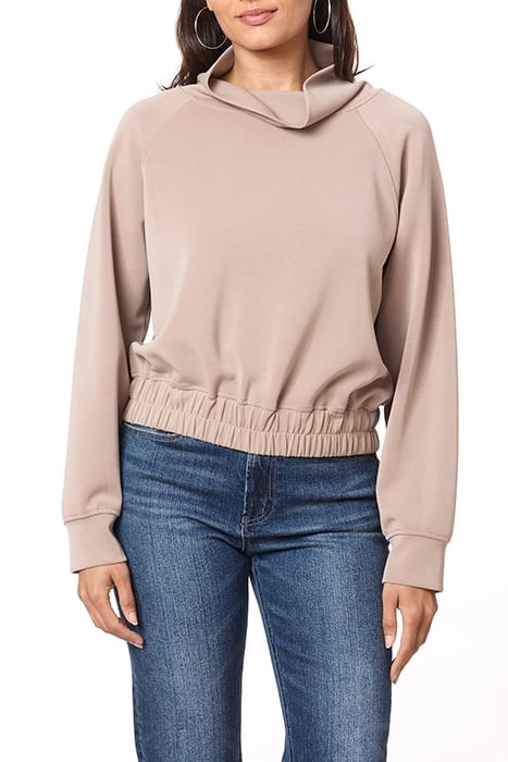 FUNNEL NKSMOCKED HEM POPOVER FUNGI 2