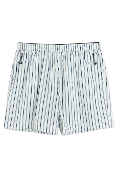 MATEO SHORTS WHITE/BLUE STRIPES 1