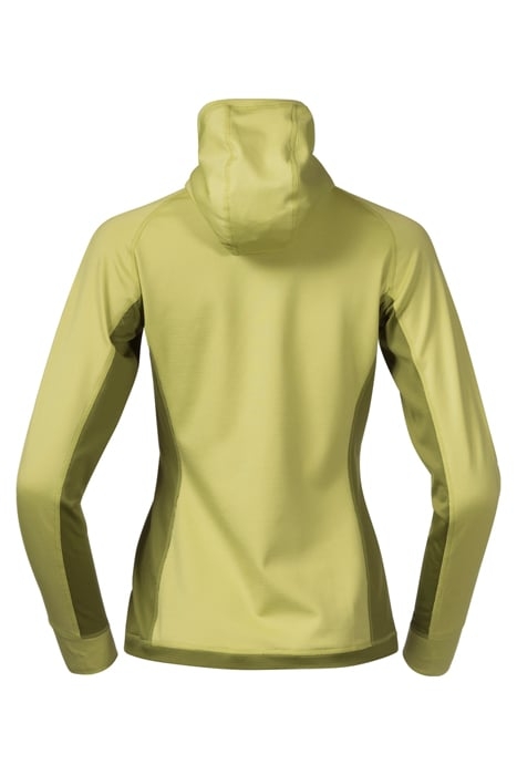 SKALAND HOOD W JACKET GREEN OASIS/DARK GREEN OASIS 2