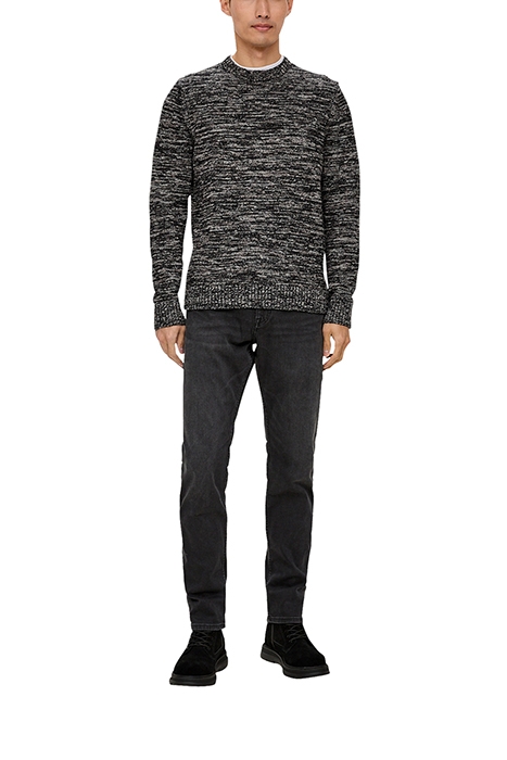 S.OLIVER PULLOVER GREY/BLACK 3