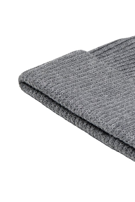 BEANIE ORGANIC COTTON-STRETCH GREY 3