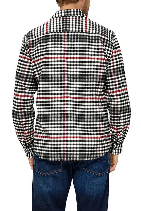 S.OLIVER SHIRTS WHITE CHECK 2
