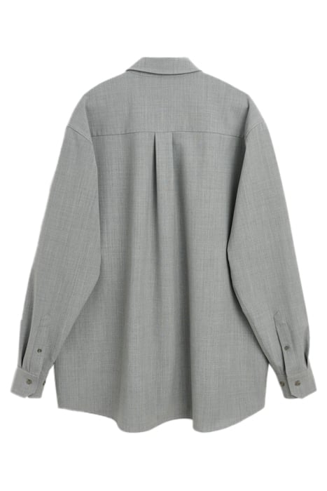 DAMON EMBROIDED SHIRT GREY EMROIDERED 2