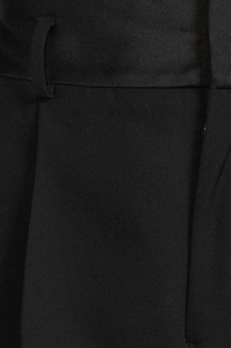 HIGH WAIST TUXEDO TROUSERS BLACK 5