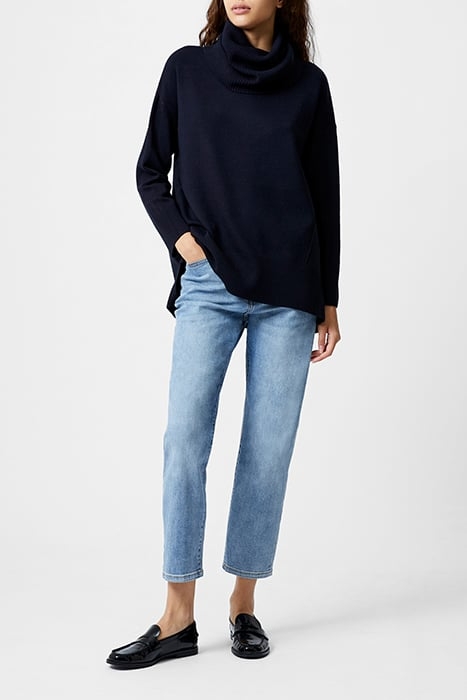 BABYSOFT RIB COWLNECK JUMPER MIDNIGHT 2