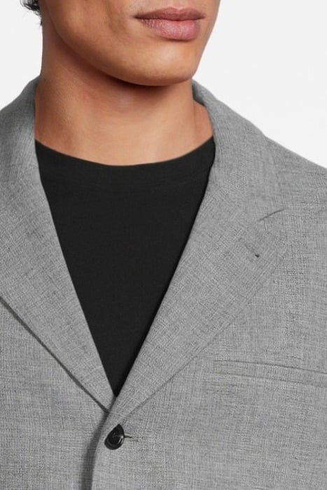 M. ALEC VISCOSE BLAZER MID GREY M 4