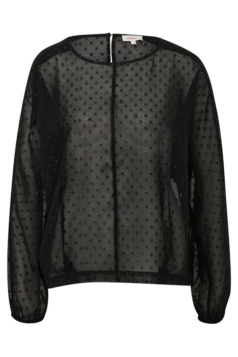 S.OLIVER BLOUSES BLACK 4