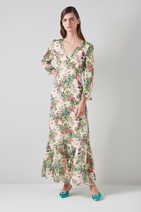 DEBORAH DEVORE MAXI DRESS CREAM 5