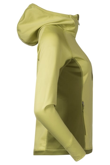 SKALAND HOOD W JACKET GREEN OASIS/DARK GREEN OASIS 3