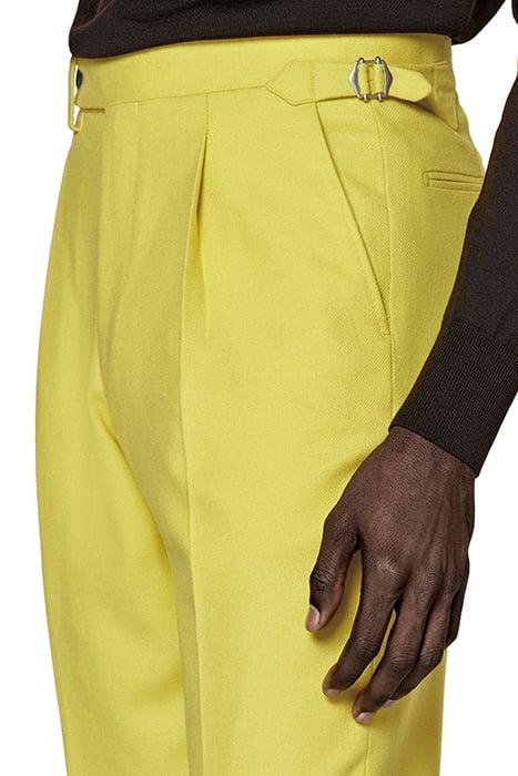 YELLOW TAILORED FIT HAVANA SUIT YELLOW 8
