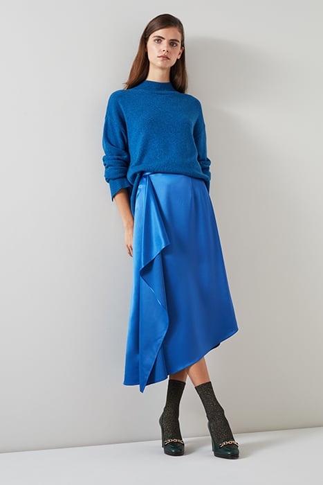 ZOE - MIDI SKIRT BLUE 6