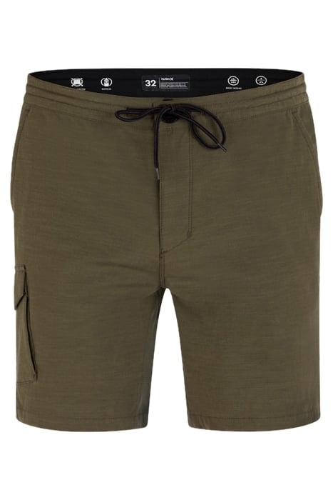 H2O DRI NOMAD CARGO 19 WALKSHORT OLIVE 3