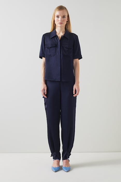 LUNA CARGO PANTS BUTTON-DOWN SHIRT MIDNIGHT 2