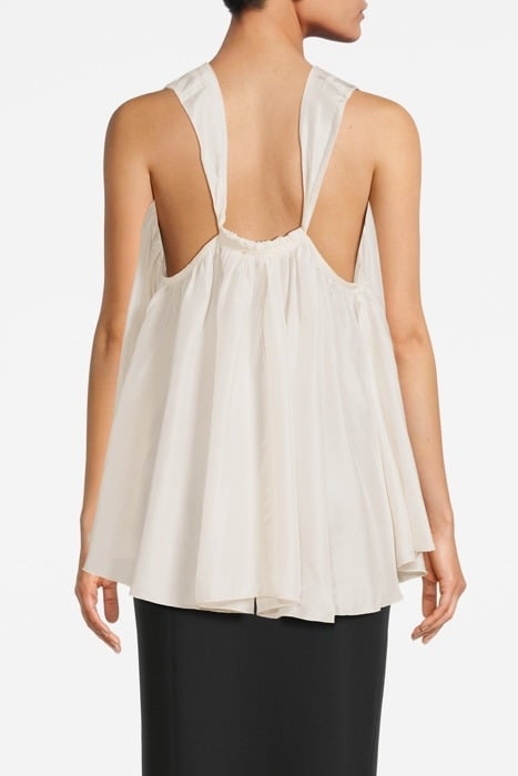 SILK HABOTAY TOP AVORIO 2