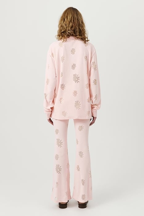 ROBERT LONG-SLEEVED POLO SHIRT PINK MULTI 4