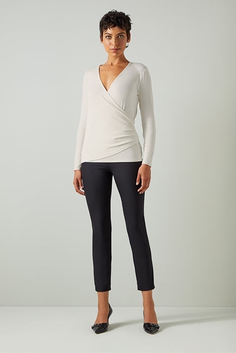 EAMES - LONG-SLEEVED TOP IVORY 2