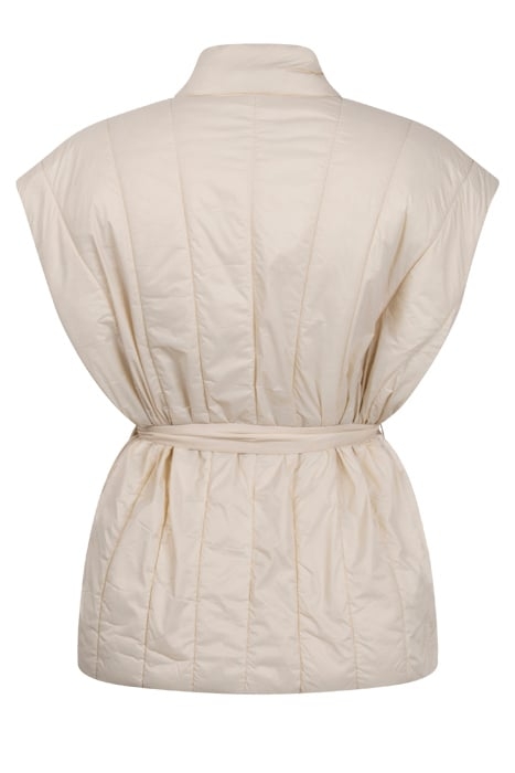 SLEEVELESS KIMONO ROMY OYSTER WHITE 3
